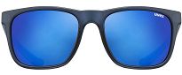Okulary UVEX LGL 42 - blue grey matt / mirror blue - 2