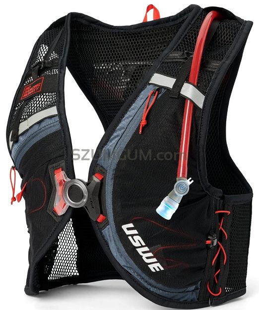 Kamizelka, Plecak USWE Vest Rush 8 - Black-blue