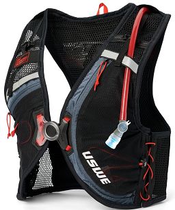 Kamizelka, Plecak USWE Vest Rush 8 - Black-blue