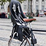 Tylny fotelik rowerowy Urban Iki Ta-ke na ramę pink/brown - 8