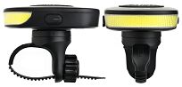 Lampa przednia ProX UFO 300 lm, 1200 mAh, USB-C, mocowanie do liczników, powerbank - 2