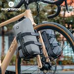Torba + bagażnik na widelec Rockbros  Front Fork Rack + Cargo Bag / H101+W013 - 3