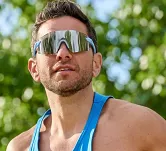 Okulary TIFOSI VOGEL SL - kinetic blue (1 szkło Silver Mirror 14.5%) - 6