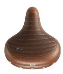 Siodło SELLEROYAL PREMIUM RELAXED 90st. DRIFTER PLUS  żelowe + sprężyny - Brązowe - 4