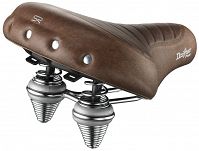 Siodło SELLEROYAL PREMIUM RELAXED 90st. DRIFTER PLUS  żelowe + sprężyny - Brązowe - 7
