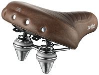 Siodło SELLEROYAL PREMIUM RELAXED 90st. DRIFTER PLUS  żelowe + sprężyny - Brązowe - 7