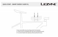 Torebka na ramę z miejscem na telefon  LEZYNE SMART ENERGY CADDY XL - 7