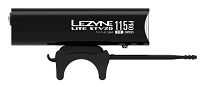 Lampka przednia LEZYNE LITE DRIVE STVZO PRO 115 115 luxów/310 lumenów, usb czarna - 2