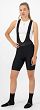 Damskie spodenki rowerowe Rogelli CORE z szelkami, czarne - 3