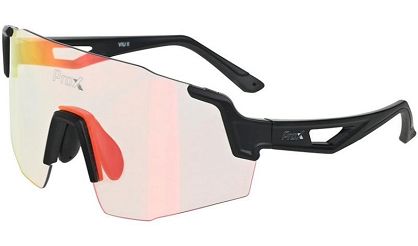 Okulary PROX VIU II - czarne, photochrom tęczowe