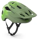 Kask młodzieżowy MET Shelter Youth - green lime matt - 2