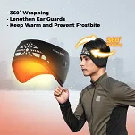 Opaska sportowa Rockbros ZHD011 ocieplana unisex - 5