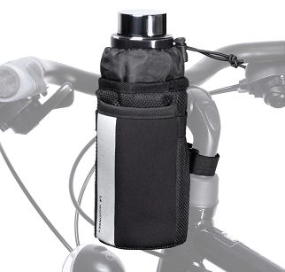 Termiczna torba na bidon na rower lub hulajnogę 1L  - Wozinsky WBB29BK