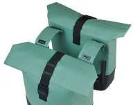 Torba miejska Basil Cove - Double Pannier Bag - 28-32L - silvergreen/black - 5