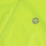 Ultraodporna rowerowa kurtka przeciwdeszczowa Rogelli DISTANCE na obfity deszcz, odblaskowo żółta - 5
