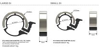 Dzwonek rowerowy Knog OI Classic - srebrny - 3