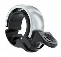 Dzwonek rowerowy Knog OI - srebrny