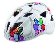 Kask rowerowy dziecięcy Alpina XIMO FLASH - WHITE FLOWER - 3