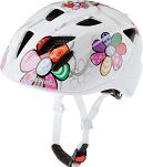 Kask rowerowy dziecięcy Alpina XIMO FLASH - WHITE FLOWER - 2