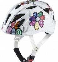 Kask rowerowy dziecięcy Alpina XIMO FLASH - WHITE FLOWER