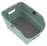 Kosz tylny Basil Cento Neo WSL - 21 L - silvergreen - 2