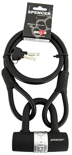 Pleciona linka Spencer 10x120cm z kłódką na kluczyk