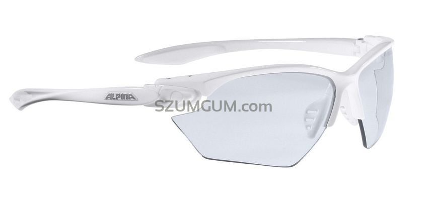 Okulary Alpina TWIST FOUR S VL+, S1-3 FOGSTOP - White