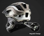 Kask rowerowy Rockbros TT-32SBPP dziecięcy z odpinaną szczęką - S (48-54 cm) / M (54-58 cm) - fioletowo-różowy - 12