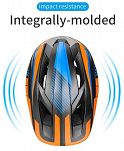 Kask rowerowy Rockbros TT-32SBPP dziecięcy z odpinaną szczęką - S (48-54 cm) / M (54-58 cm) - fioletowo-różowy - 11