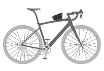 Torebka na ramę FUEL PACK - Ortlieb Bike packing FUEL-PACK - Black Matt - 4
