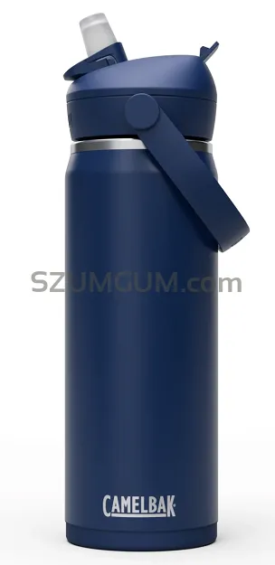 Butelka termiczna Camelbak Thrive Flip Straw Insulated SST 590 ml / 20 oz - navy blue