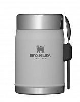     Termos obiadowy ze sztućcem Stanley CLASSIC - 0,4L - Ash