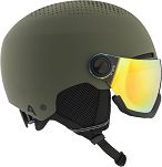 Kask zimowy  narciarski i snowboardowy ALPINA ARBER VISOR Q-LITE - Olive matt - 2