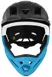 Kask z odpinaną szczęką Prox CAGE II – niebiesko-czarny (55-62cm) - 4