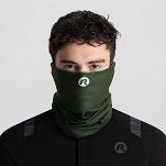 Wielofunkcyjna chusta tunelowa - komin Rogelli SOLID bezszwowa / khaki - 2