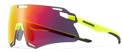 Okulary Rockbros SP318 HD - red-yellow/yellow