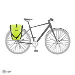 Odblaskowe sakwy rowerowe tylne Ortlieb Back Roller High Visibility - Neon-yellow 20L- 1 sztuka - 3