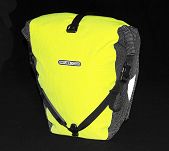 Odblaskowe sakwy rowerowe tylne Ortlieb Back Roller High Visibility - Neon-yellow 20L- 1 sztuka - 4