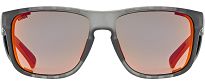 Okulary turystyczne UVEX Sportstyle 312 - smoke matt / mirror red - 2