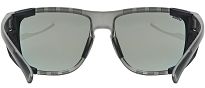 Okulary turystyczne UVEX Sportstyle 312 - smoke matt / mirror red - 3