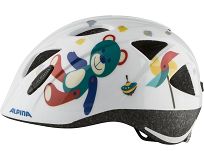Kask rowerowy dziecięcy Alpina XIMO, Miś - WHITE BEAR - 4
