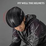 Pokrowiec przeciwdeszczowy na kask Rockbros 20001GN - transparentny - 6