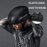 Pokrowiec przeciwdeszczowy na kask Rockbros 20001GN - transparentny - 4