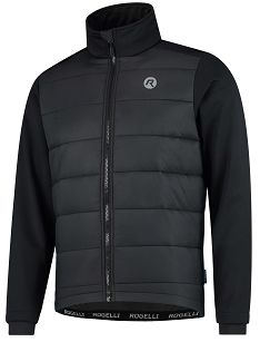 Zimowa kurtka rowerowa z syntetycznym pierzem Rogelli WADDED, Rozmiar S-M