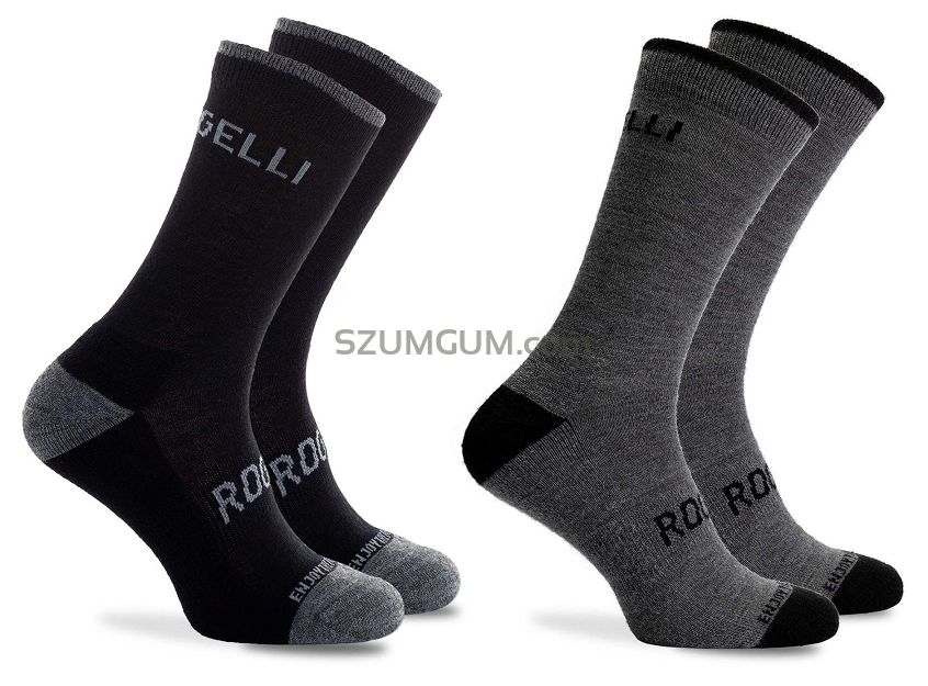 Ciepłe zimowe skarpetki z owczej wełny Rogelli Merino WOOL, 2-pack