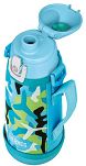 Termos dziecięcy Thermos Active z dwiema nakrętkami i futerałem 600ml chłopięcy - 6
