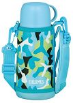 Termos dziecięcy Thermos Active z dwiema nakrętkami i futerałem 600ml chłopięcy - 7