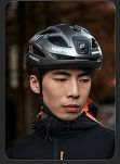 Kask rowerowy Rockbros ZK-077 z zintegrowanym oświetleniem 360°, black purple - 13