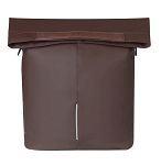 Torba rowerowa Basil City Shopper Vegan Leather, 16l - brązowa - 4