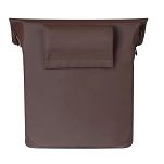 Torba rowerowa Basil City Shopper Vegan Leather, 16l - brązowa - 5